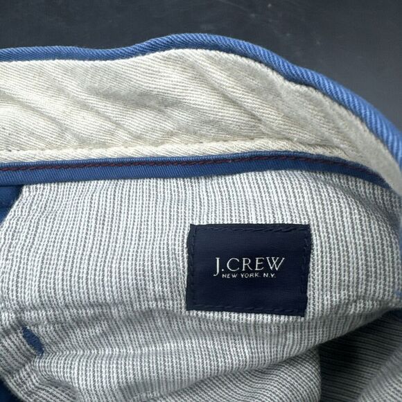 J Crew Men’s BLUE Broken In Chino Pants Urban Slim Nonstretch Sz 30w X 32L - Picture 7 of 12